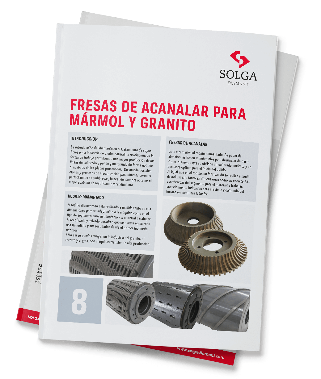 Catálogo de fresas de acanalar